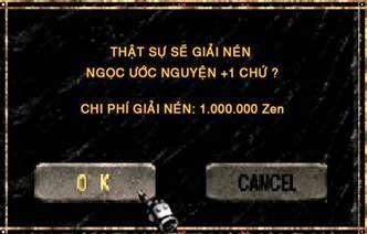 Giải nén ngọc game Mu Online